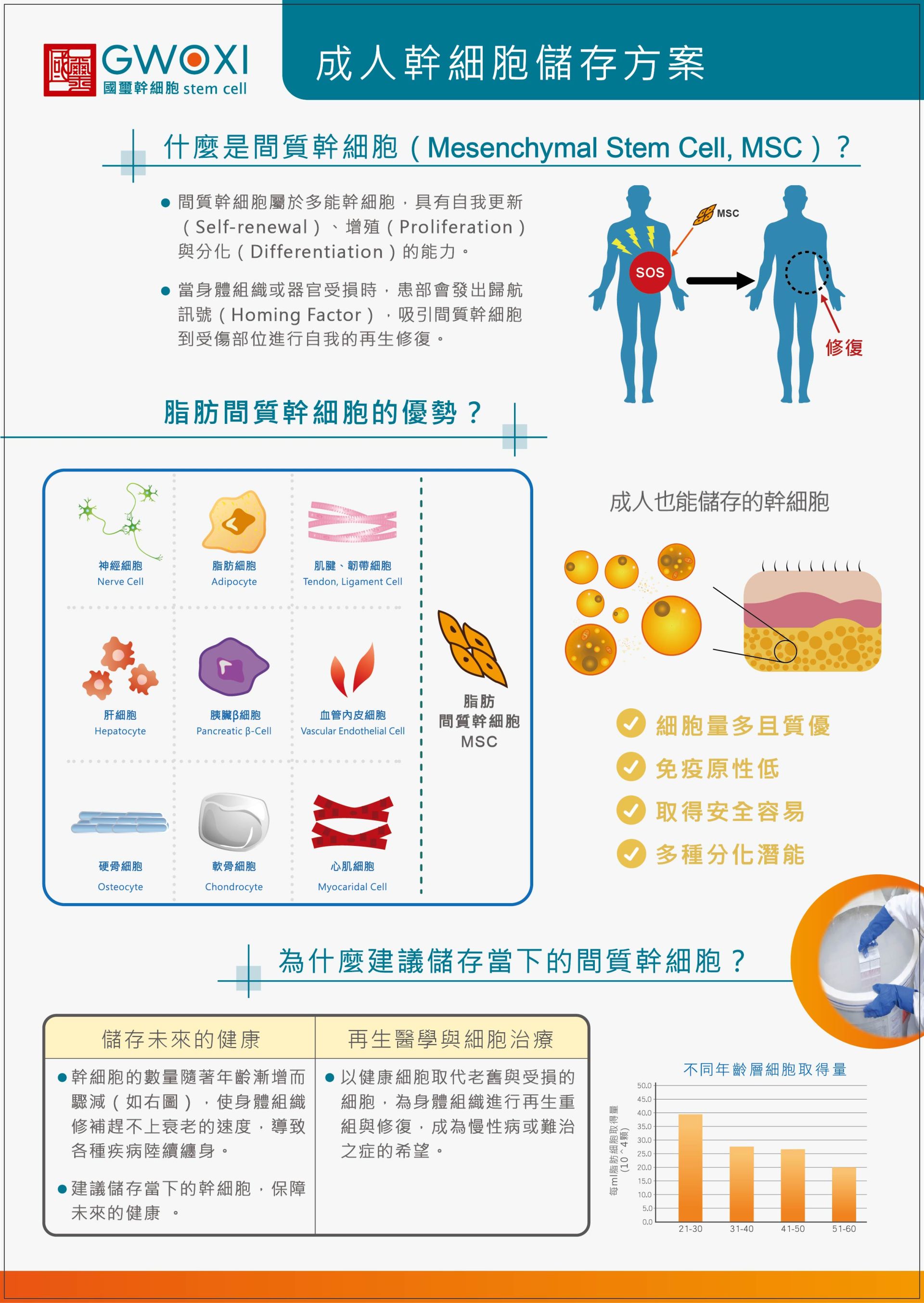 成人幹細胞儲存